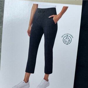 Mondetta High-Rise Capri With Drawcord Side Pockets Recycled Fabric d0959